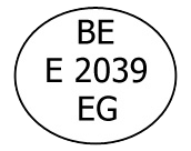 BE E 2039 EG